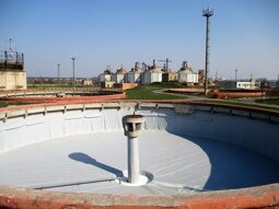 Гидроизоляция резервуара для NAOCL 4000м3 г. Люберцы